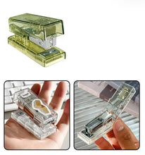 Load image into Gallery viewer, Mini Transparent Stapler Sets