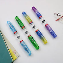 Load image into Gallery viewer, GlassyGrip Dual Nib Fountain Pens