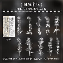 Load image into Gallery viewer, Rustic Petal Manuscript Stickers - Limited Edition