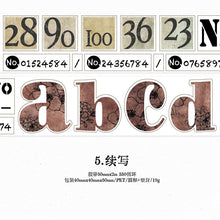 Load image into Gallery viewer, Vintage Style Digital Age Series Masking Washi Tape