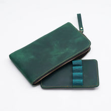 Load image into Gallery viewer, Heritage Leather Zipper Case - Limited Edition