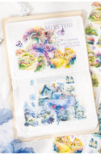 Load image into Gallery viewer, Vintage Four Seasons Scenery Masking Washi Tapes