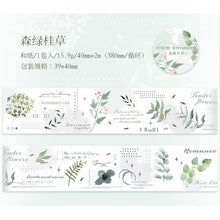 Load image into Gallery viewer, Inked Petal Fantasy Washi Tapes