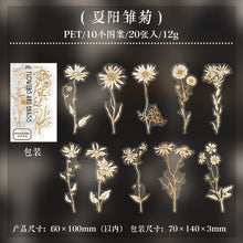 Load image into Gallery viewer, Rustic Petal Manuscript Stickers - Limited Edition