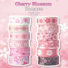 Load image into Gallery viewer, ๐ธ Sakura Blossom Washi Tape Collection โ Spring Edition