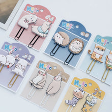 Load image into Gallery viewer, Nekoni Series Animals Paper Clips