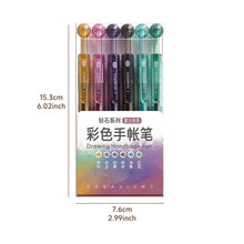 Load image into Gallery viewer, Diamond Sparkle Gel Pens (6pcs)