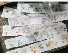 Load image into Gallery viewer, Inked Petal Fantasy Washi Tapes