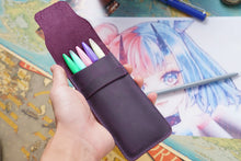 Load image into Gallery viewer, Classic Cowhide Pen Sleeve - Limited Edition - Original Kawaii Pen