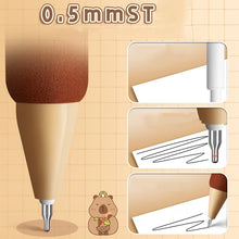 Load image into Gallery viewer, Capybara Gel Pens Set (4pcs)