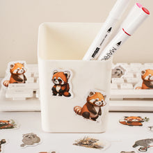 Load image into Gallery viewer, Cute Raccoon Stickers Set