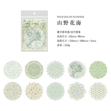 Load image into Gallery viewer, Vintage Flower Lace Openwork Material Paper
