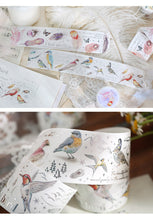 Load image into Gallery viewer, Vintage Style Beautiful Nature Gilded Washi Tapes