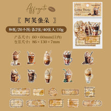Load image into Gallery viewer, Coffee Theme Decorative Stickers