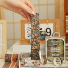 Load image into Gallery viewer, Vintage Petals Washi Tape Collection (12 pcs)