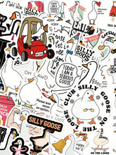 Load image into Gallery viewer, 🪿 Silly Goose Sticker Pack – Kawaii Edition
