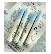 Load image into Gallery viewer, Tacotaco Color Highlighter Sets (4pcs a set)