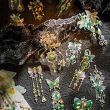 Load image into Gallery viewer, Unbounded Gem Series Gold Foiled Waterproof Stickers