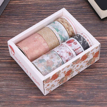 Load image into Gallery viewer, Vintage Style Japanese Floral Garden Washi Tape Set (20 pcs)