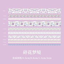 Load image into Gallery viewer, Summer Series Decorative Masking Tape Sets (10 pcs)