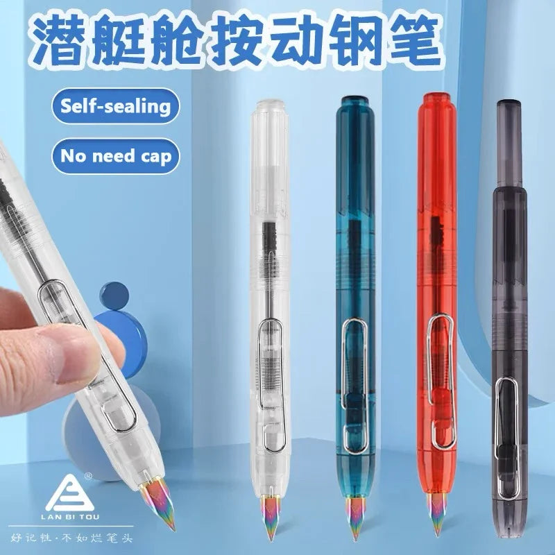 InkGlide Retractable Fountain Pen – Original Kawaii Pen