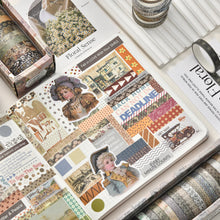 Load image into Gallery viewer, Retro Nature Washi Tape Sets (20 pcs a set)