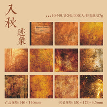 Load image into Gallery viewer, Vintage Mottled Texture Material Paper for Crafting - Original Kawaii Pen