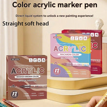 Load image into Gallery viewer, ColorMuse Acrylic Brush Marker Set – Artist Edition