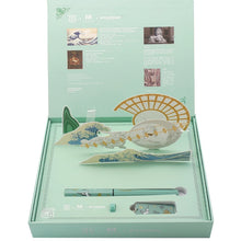 Load image into Gallery viewer, Timeless Elegance: Japanese Platinum Museum Fountain Pen Sets