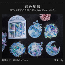 Load image into Gallery viewer, Floral Fragrance Moon Series Decorative Stickers - Limited Edition