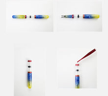 Load image into Gallery viewer, GlassyGrip Dual Nib Fountain Pens