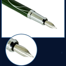 Load image into Gallery viewer, Silver Whisper Fountain Pens