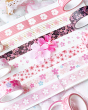 Load image into Gallery viewer, ๐ธ Sakura Blossom Washi Tape Collection โ Spring Edition