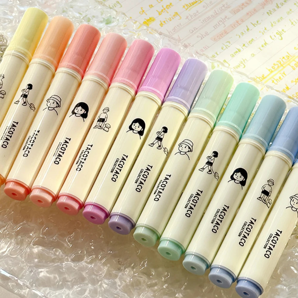 Tratto VIDEO Candy Collection Highlighters - Pack Of 6 Pastel Colors, Limited Edition - View #3