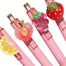 Load image into Gallery viewer, Peach Boba Charm Pen - Original Kawaii Pen