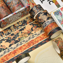 Load image into Gallery viewer, Vintage Petals Washi Tape Collection (12 pcs)