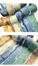 Load image into Gallery viewer, Vintage Style Van Gogh Series Oil Painting Washi Tapes ( 8 Designs)