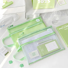 Load image into Gallery viewer, GreenClover Dual Zip Organizer