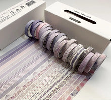 Load image into Gallery viewer, Intricate Vintage Masking Washi Tape Sets (20 pcs)