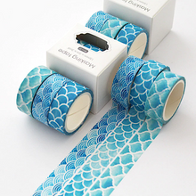 Load image into Gallery viewer, Ocean Washi Tape Set - Original Kawaii Pen