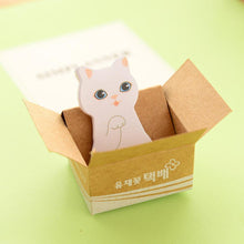 Load image into Gallery viewer, Adhesive Little Kitty Memo Pad - Original Kawaii Pen