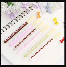 Load image into Gallery viewer, 3Pcs/Lot Biscuit Shape Gel Pen Kawaii Office Accessories Stationery Items Stationery School Supplies Pens Cute - Original Kawaii Pen