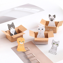 Load image into Gallery viewer, Adhesive Little Kitty Memo Pad - Original Kawaii Pen
