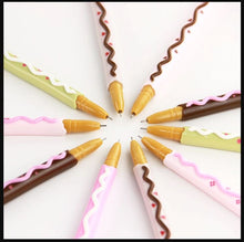 Load image into Gallery viewer, 3Pcs/Lot Biscuit Shape Gel Pen Kawaii Office Accessories Stationery Items Stationery School Supplies Pens Cute - Original Kawaii Pen