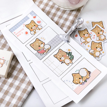 Load image into Gallery viewer, Cheery Puppy Paper Stickers - Original Kawaii Pen