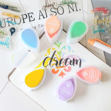 Load image into Gallery viewer, Water Droplets Color Ink Pads ( 10Pcs a Set) - Original Kawaii Pen