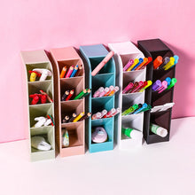 Load image into Gallery viewer, Four grid Large Capacity Desk Stationery Holders (5 colors)