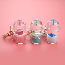 Load image into Gallery viewer, Charming Acrylic Drink Bottle Key Chains (7 colors)