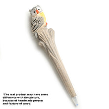 Load image into Gallery viewer, Handmade Wooden Animal Design Gel Pens