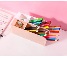 Load image into Gallery viewer, Four grid Large Capacity Desk Stationery Holders (5 colors)